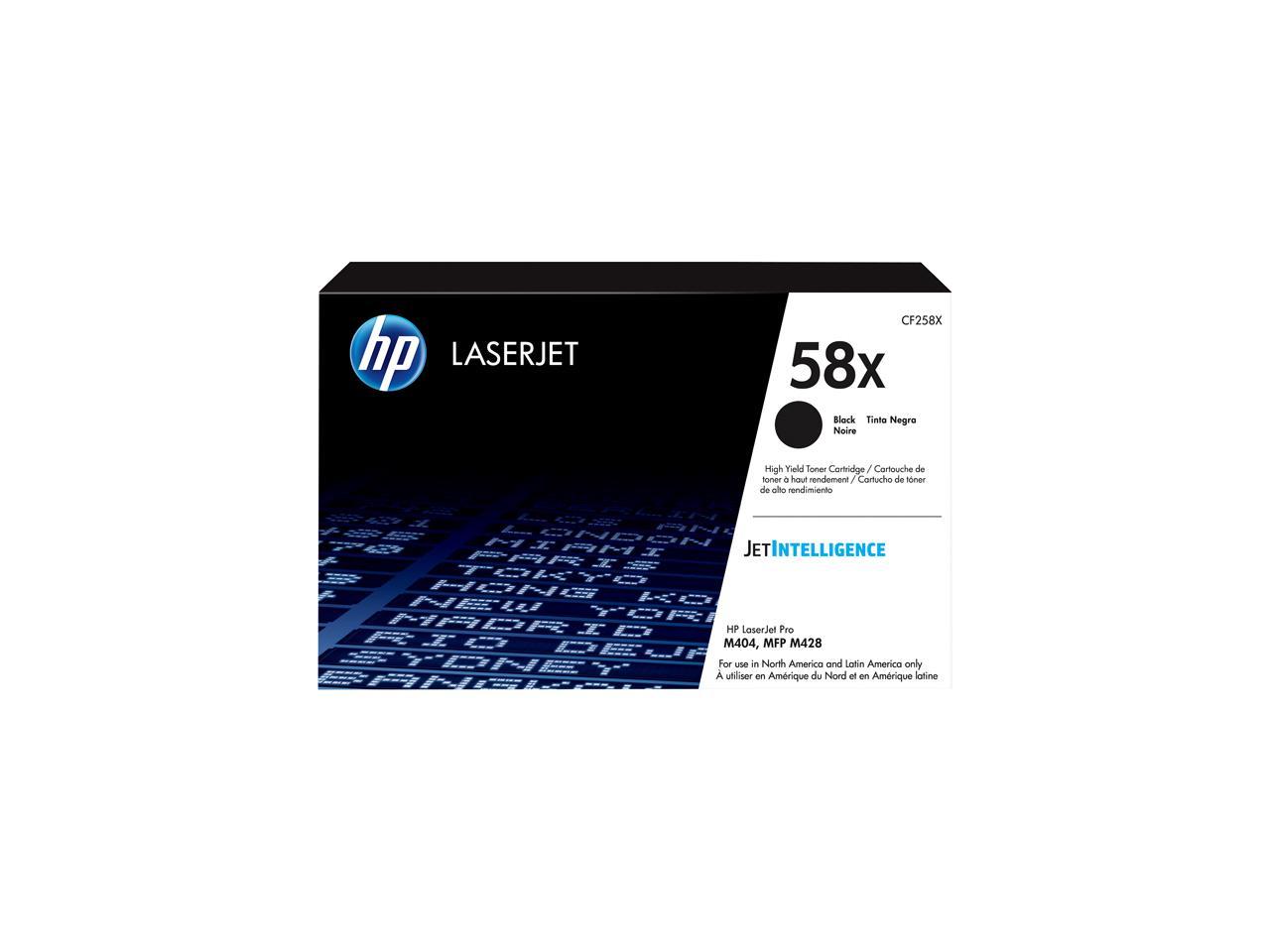 HP 58X High Yield LaserJet Toner Cartridge - Black