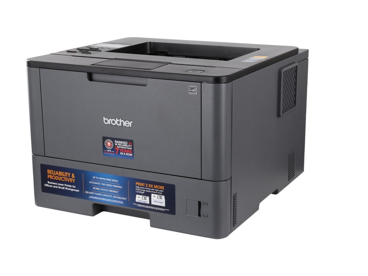 Brother HL-L5100DN Monochrome Laser Printer w/ Duplex Two-Sided Printing and Mobile Printing