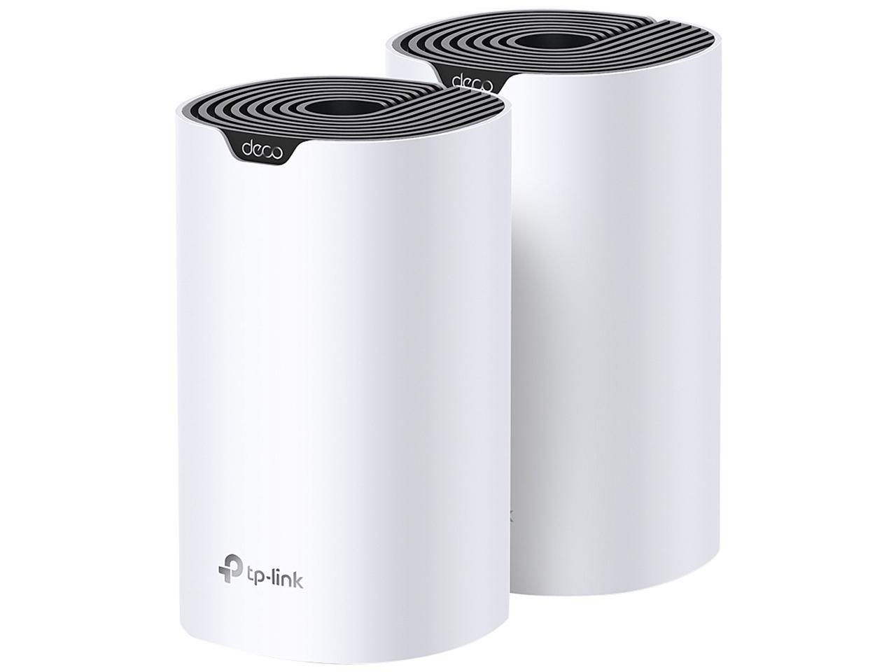 TP-Link Deco Whole Home Mesh WiFi System (Deco S4) - Up to 3,800 Sq.ft. Coverage, WiFi Router and Extender Replacement, Parental Controls, 2-Pack