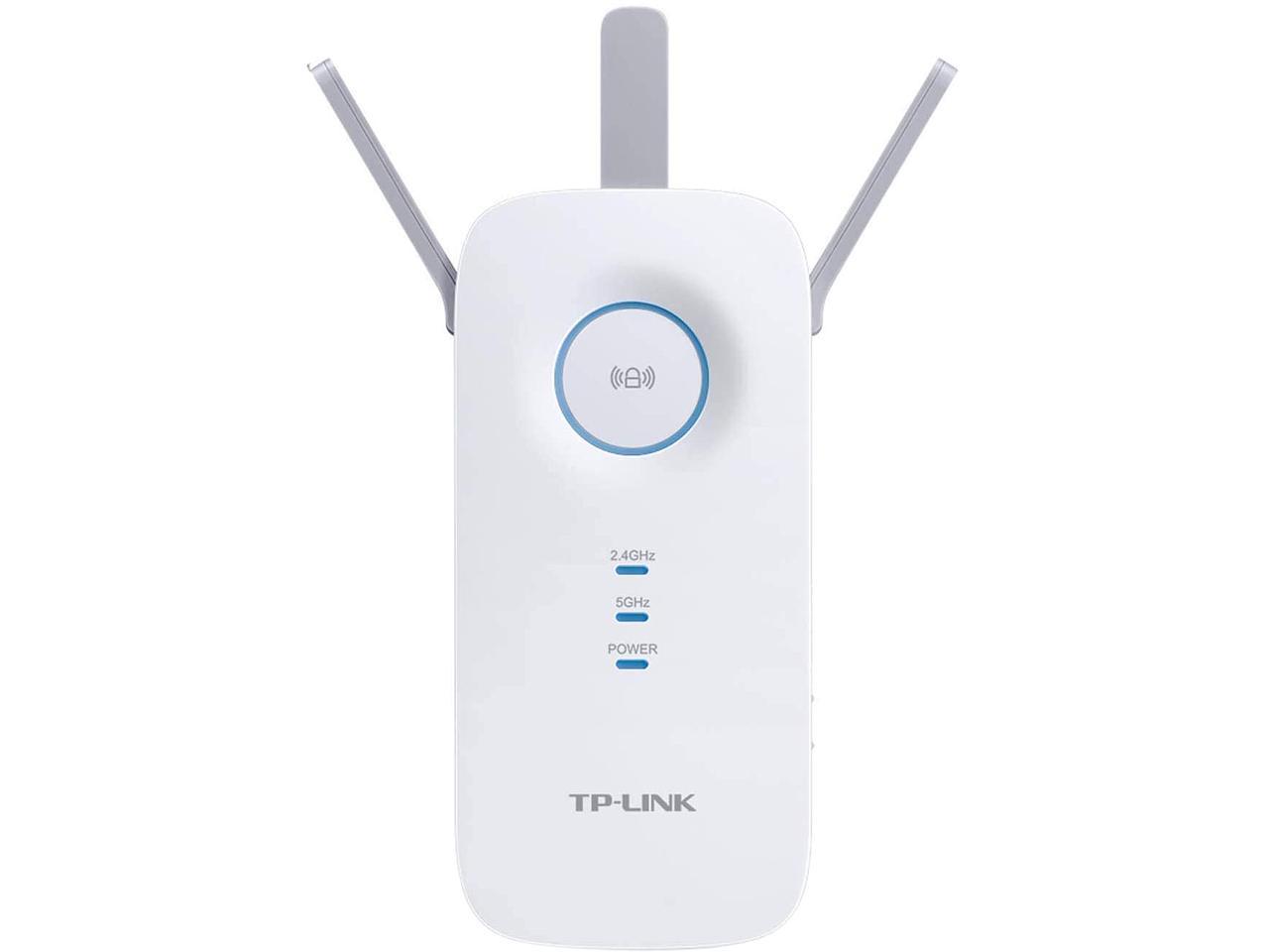 TP-Link AC1900 Dual Band Wi-Fi Range Extender w/ Gigabit Ethernet Port, Extends WiFi to Smart Home & Alexa Devices, 3x3 MU-MIMO (RE500)