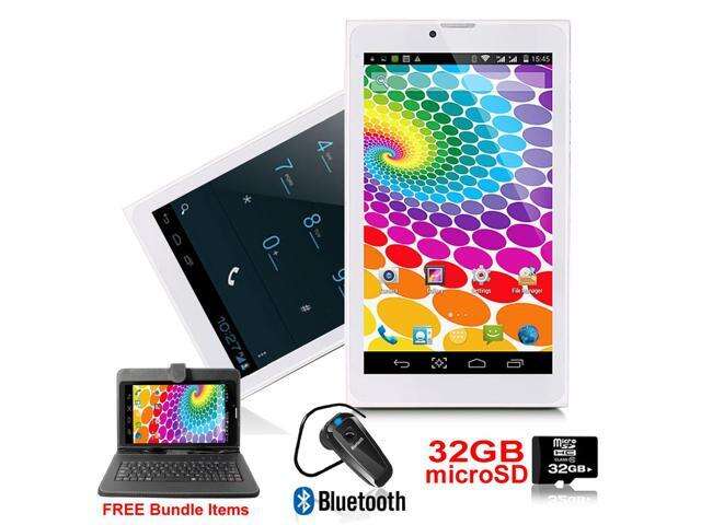 Indigi® New A76 SmartPhone Android 4.4 KitKat Bluetooth Global DualSim w/ Bundle Items