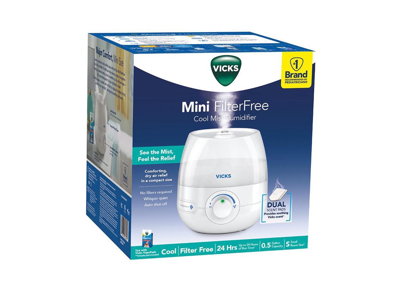 Vicks Mini Filter Free Cool Mist Humidifier