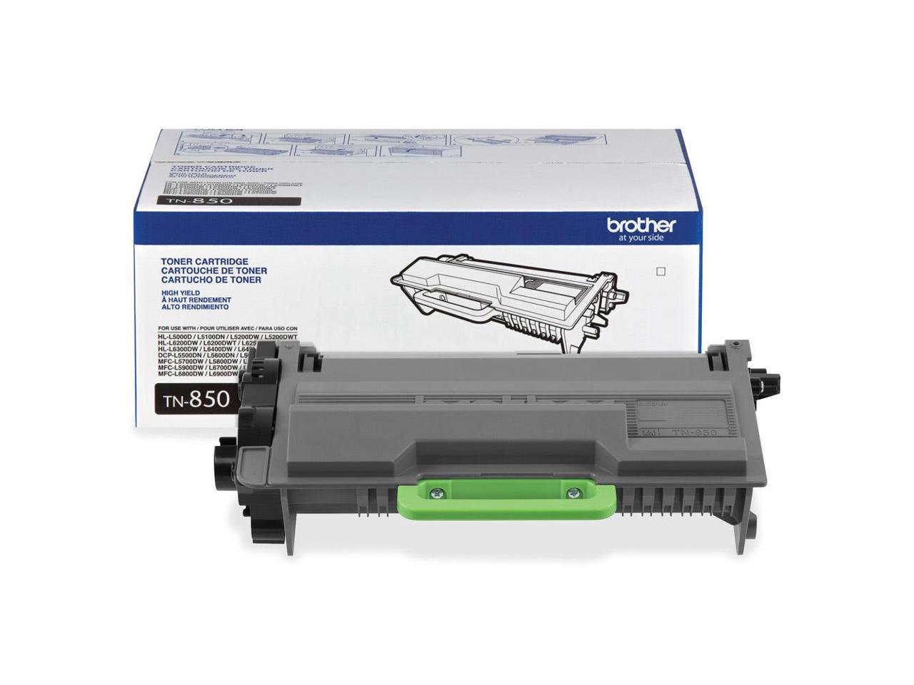 Brother TN850 High Yield Toner Cartridge - Black